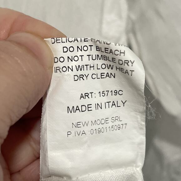 Bellambia Fairy Ethereal Silk Blend Tunic Size 1X White Angelcore Soft Girl - Picture 6 of 6